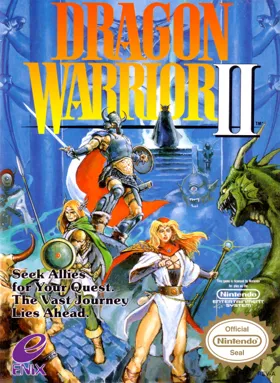 Dragon Warrior II (USA) box cover front